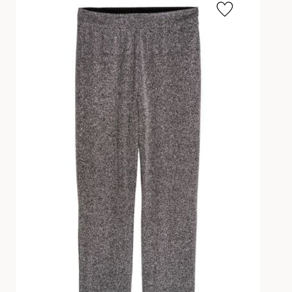 H&M Pants - H&M silver zipper leggings